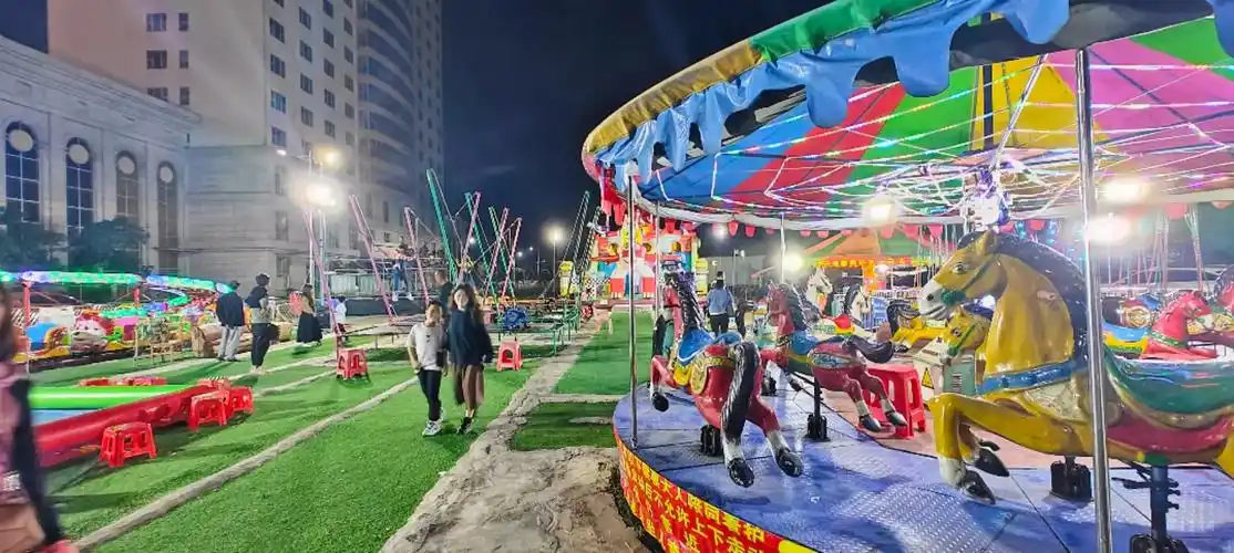 台山广海镇著名旅游区渔人码头.