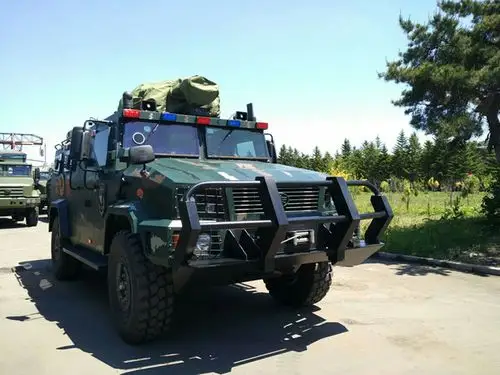 特种车装的武警防爆车