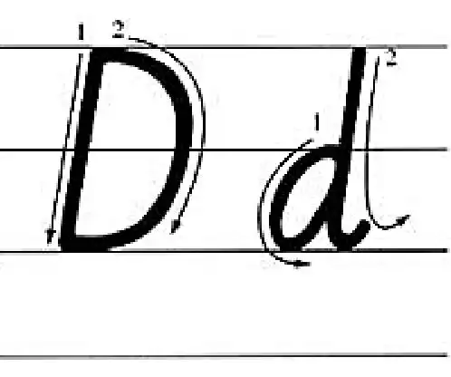 拼音d大写字母怎么写
