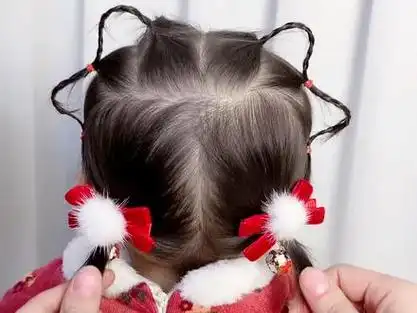 儿童新年发型超短发_儿童新年发型超短发怎么扎_小孩超短发发型 - 抖