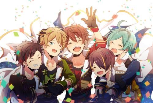 沐湷搬运偶像梦幻祭 流星队 男子 少年 可爱 治愈 q版 壁纸 头像 作者