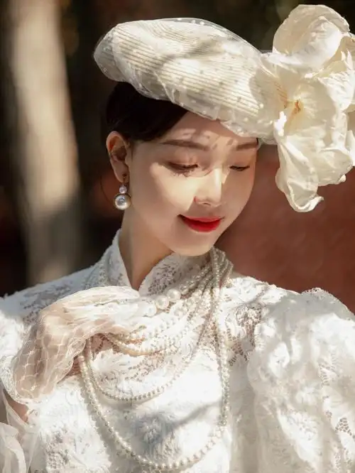 复古民国新娘造型