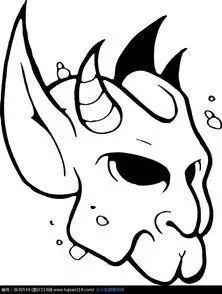 小恶魔的翅膀简笔画q版天使简笔画带翅膀