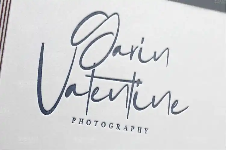 现代典雅英文连笔草书字体16素材网精选 gabrialle – casual script