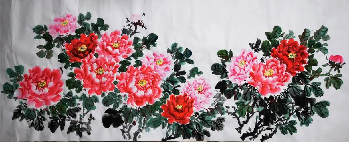 于超写意牡丹欣赏