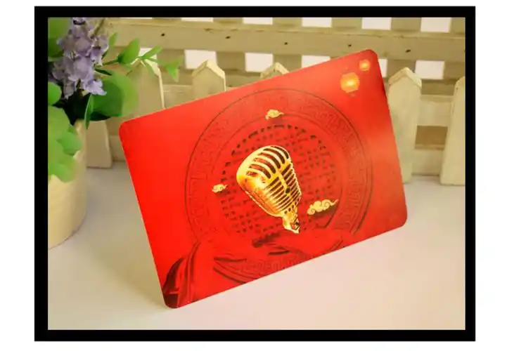 主持人手卡大张加厚虎年主持人手卡硬卡婚礼婚庆司仪誓词卡片空白红色