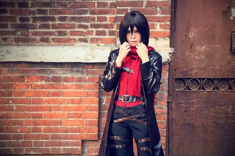 cosplay 进击的巨人 上等兵ver 三笠·阿克曼