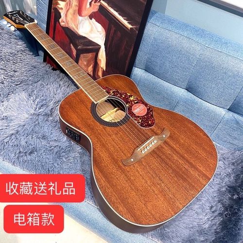 芬达tim电箱吉他面单吉他民谣单板吉他芬达地狱猫全新正品正版