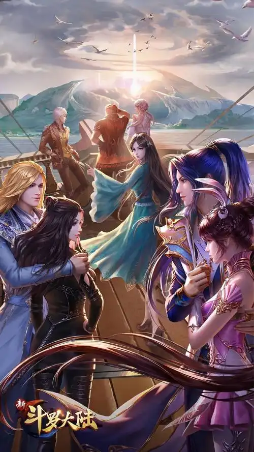 斗罗大陆动画七月福利壁纸丨伞下舞倾城漫地落相思