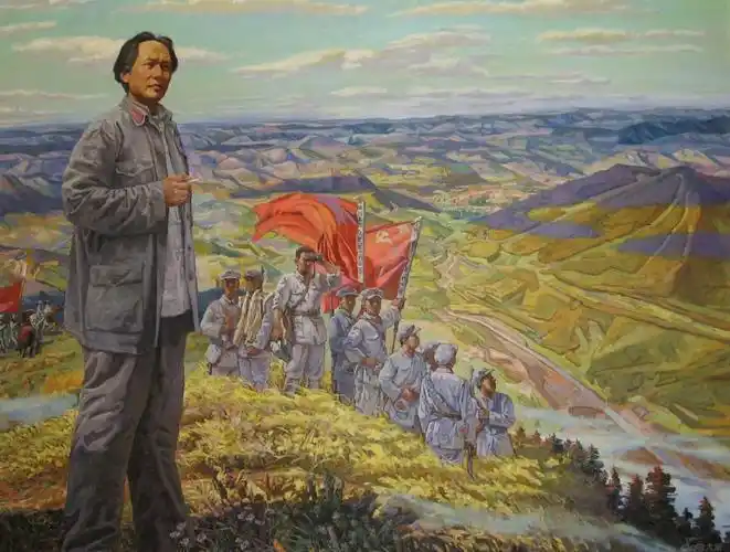 红色藏品早期上币红军长征胜利60年套章原盒