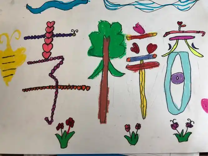 猜猜我是谁?————————《装饰自己的名字》