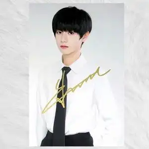 朱志鑫 亲笔签名照片 满5送1 6寸签名照 朱志鑫签名海报 周边摆件