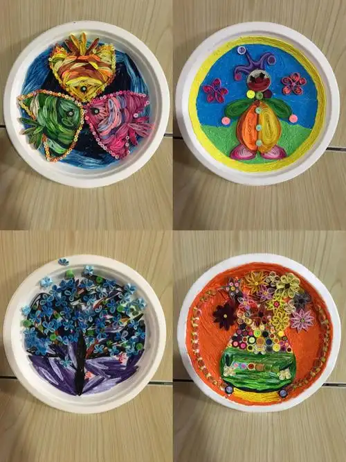 "展技艺,秀风采"第二届学前教育专业手工大赛衍纸作品作业展览