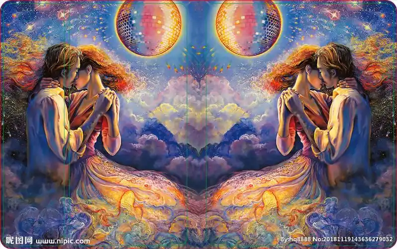 唯美油画神话 彩绘图案 手机壳设计图__背景底纹_底纹边框_设计图库