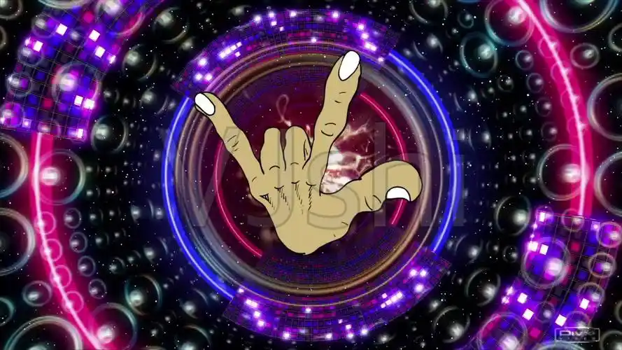 摇滚手势节奏3_1920x1080_高清视频素材下载(编号:1464103)_舞台背景