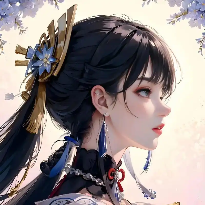 "#二次元ai绘画 #女生头像 #欢迎取图