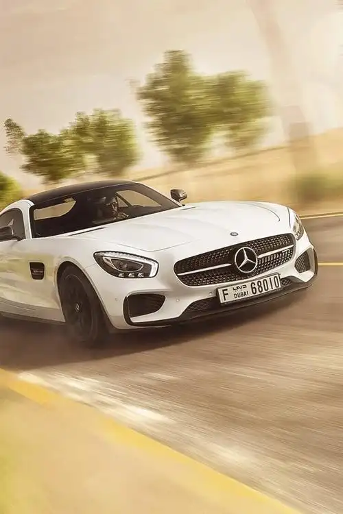 壁纸 梅赛德斯 - 奔驰amg gt白色跑车速度 1920x1200 hd 高清壁纸