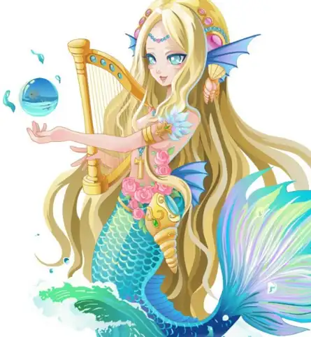 十二星座化身美人鱼每个都像一幅画天秤座好仙好梦幻