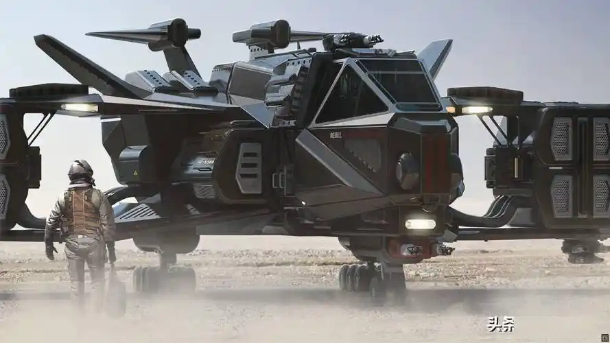 一组概念性的科幻武器设计作品不知道有多少概念能用于未来武器