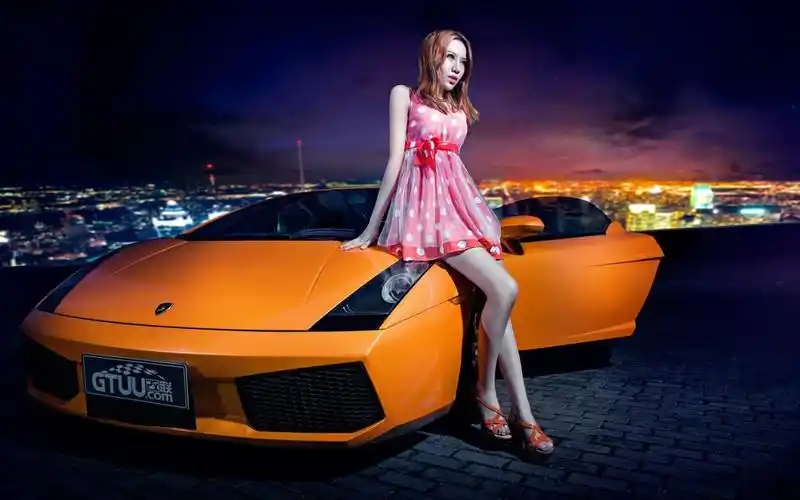 盖拉多gallard改装车车模高清壁纸是qq壁纸网免费提供好看的高清美女