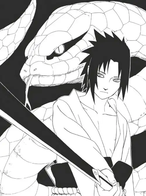 神秘又帅气    #火影忍者##宇智波佐助