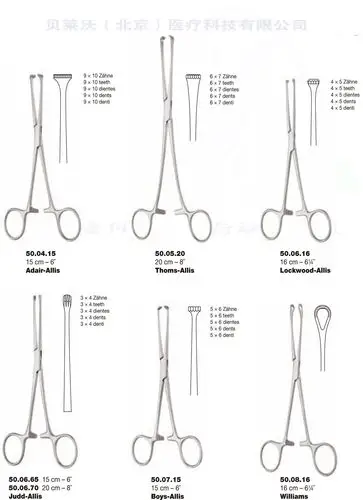 sterilizing forceps 器械钳 德国进口器械批发销售 加工定制器械