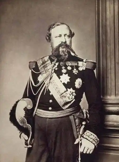 5-1888.6.7)法国将军,法兰西第二帝国晋升的12个元帅的最后一个.