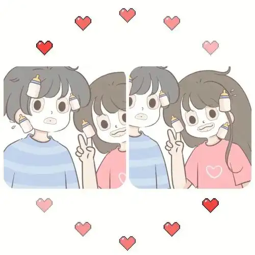 2021超火情侣头像