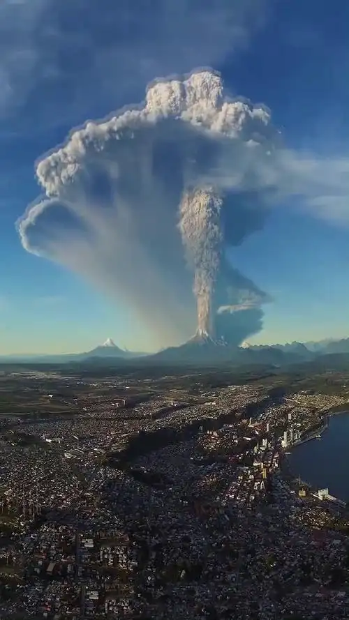 智利卡尔布科火山#新奇生活研究所##新奇生活挑战#[鼓掌]