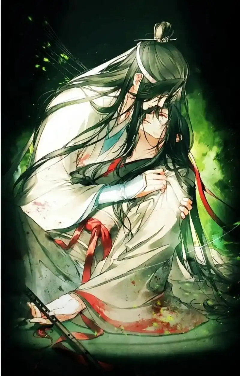 10/1/羡羡抱抱,蓝二哥哥不哭了.#名人朋友圈 #魏无 - 抖音