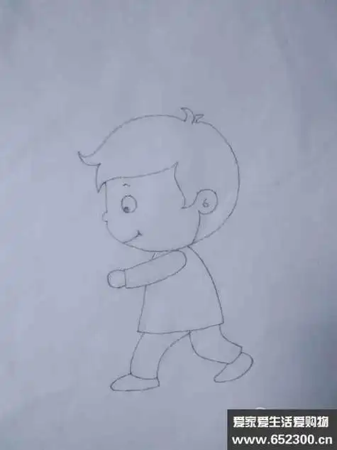 儿童简笔画人物男孩侧身小女孩简笔画图片怎么画小女孩侧面手绘简单