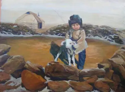 吾拉力别克,哈萨克族,在伊犁新源县出生.