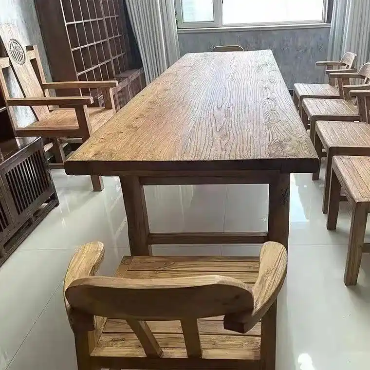 订做老榆木桌子