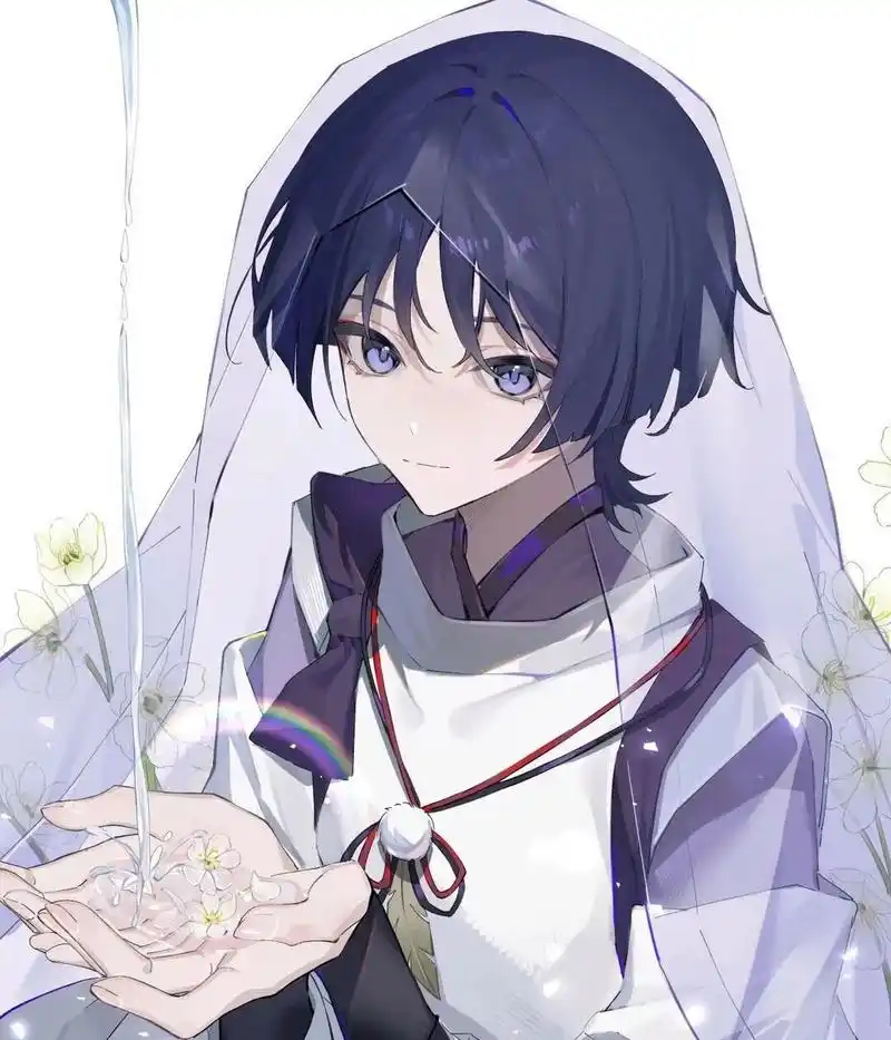 原神同人图-散兵&流浪者 散宝贴贴   98