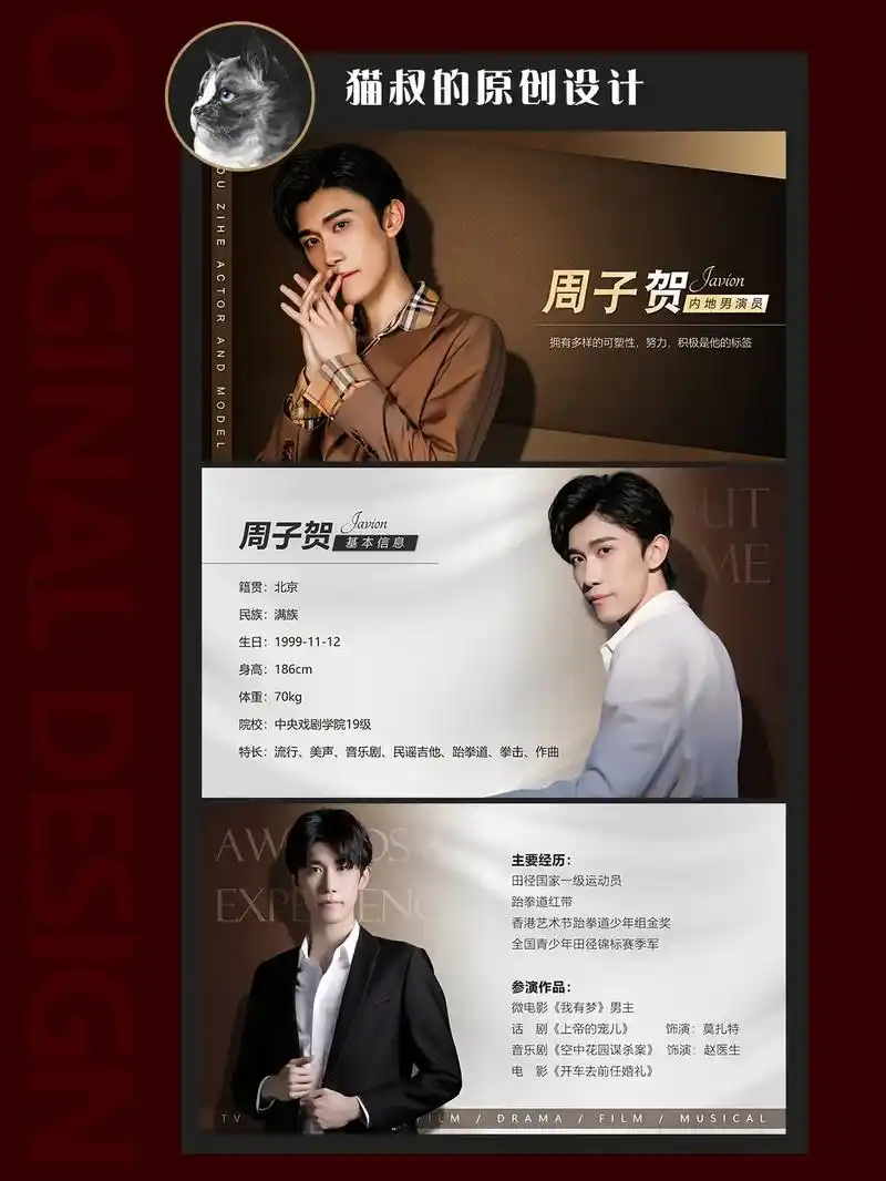 演员ppt原创设计#演员 #演员ppt#演员入组 #演员资料 - 抖音