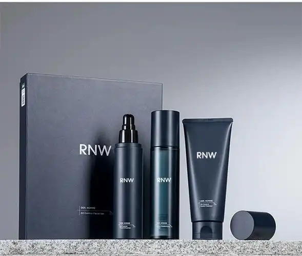 rnw男士水乳套装护肤品官方旗舰店洗面奶控油男补水保湿三件套盒_聚牛
