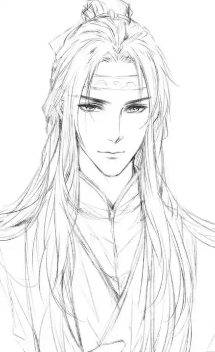 画动漫人物人物画像的简笔画素描步骤图铅笔画漫画人物手绘简笔画素描