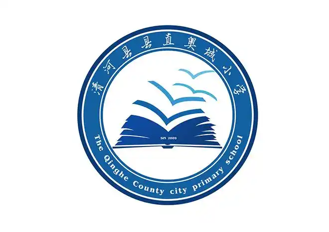 校徽同时涵盖了logo,学校创立年份,校名及全拼,图形简练清晰,色彩醒目