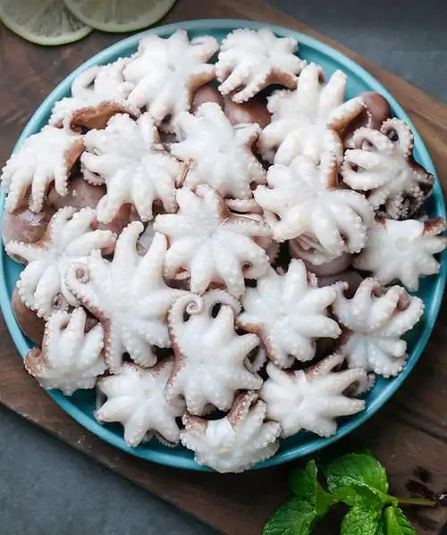 八爪鱼鲜活 冷冻海鲜水产爆头小章鱼短腿刺身迷你网红小八爪鱼 3斤【