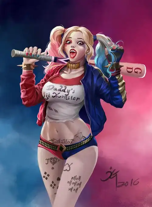 新年新画《自杀小队》小丑女