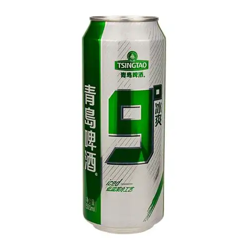 青岛啤酒箱包整箱12罐500ml9度饮料啤酒经典小麦啤酒