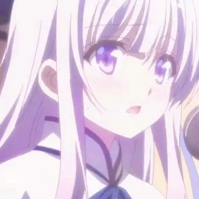 紫色系动漫少女头像图片头像紫色系列女动漫少女心
