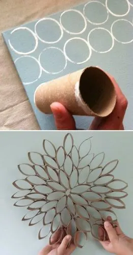 卫生纸卷筒废物利用手工制作合集的方法教程