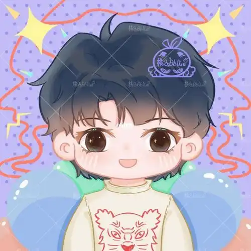 抓住一只可爱的小马哥～～#马嘉祺  #插画  #q版人物#头像  #头像约稿