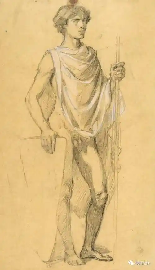 巴黎美术学院 | 伊西多尔·皮尔斯教授的素描