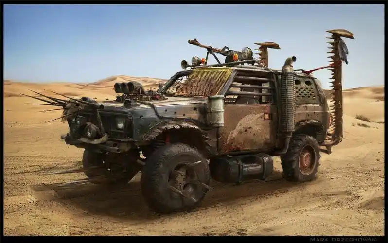 irl一群人设计着他们梦想中战车的模样.