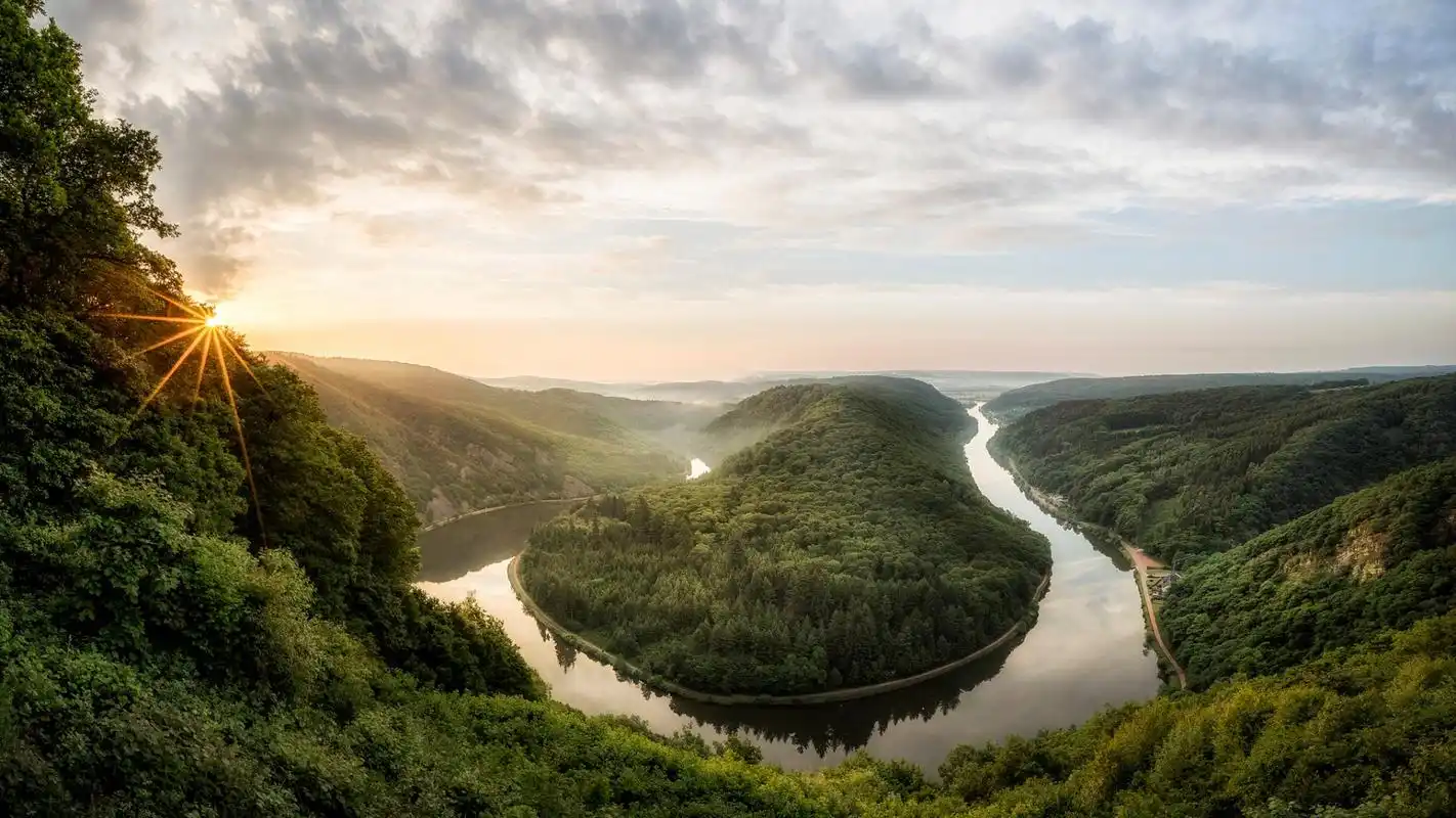 唯美日出风景高清宽屏桌面壁纸