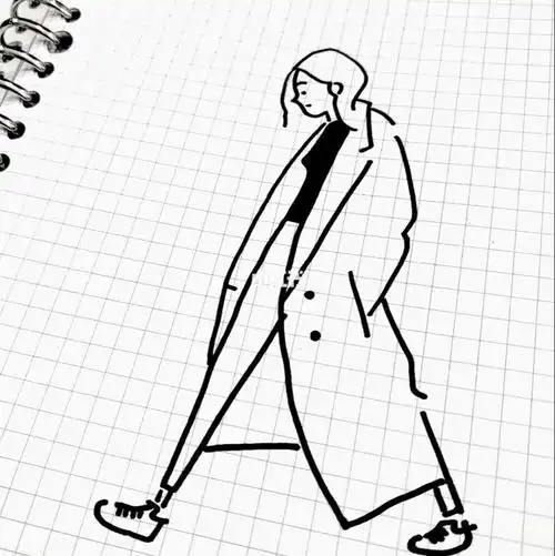 ins风 人物简笔画