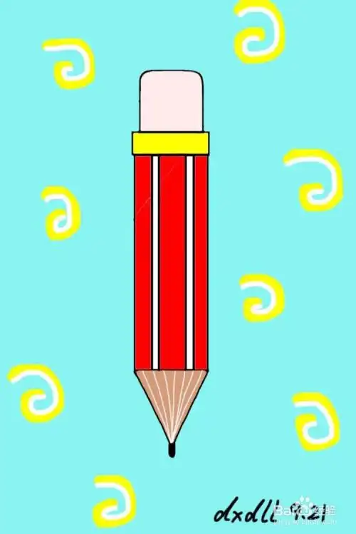 铅笔的简笔画教程-百度经验