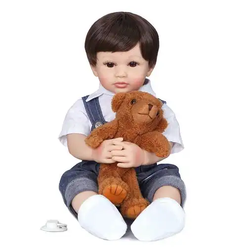 60厘米小男孩娃娃 reborn toddler boy 仿真娃娃